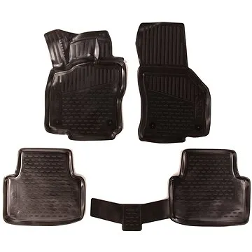 SIXTOL 3D Gumové koberce VOLKSWAGEN Passat B8 (Typ 3G), 2015 -