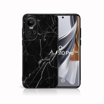 MY ART Ochranný kryt pre Oppo Reno10 5G / Reno 10 Pro 5G BLACK MARBLE (142)