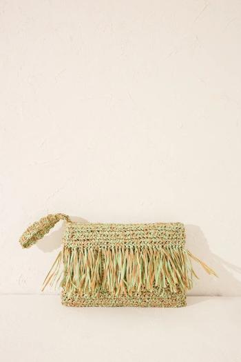 Kozmetická taška women'secret zelená farba, 4849292