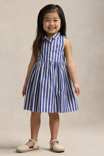 Šaty Polo Ralph Lauren tmavomodrá farba, mini, áčkový strih, 312964964001