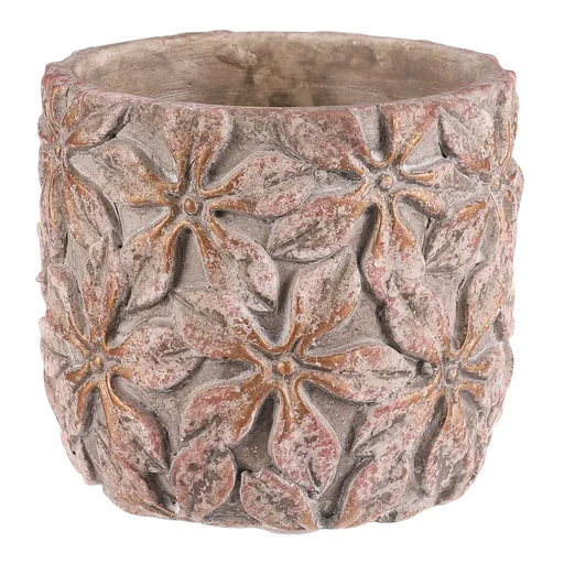 Betónový obal na kvetináč Flower S, 13 x 11 cm, 13 cm