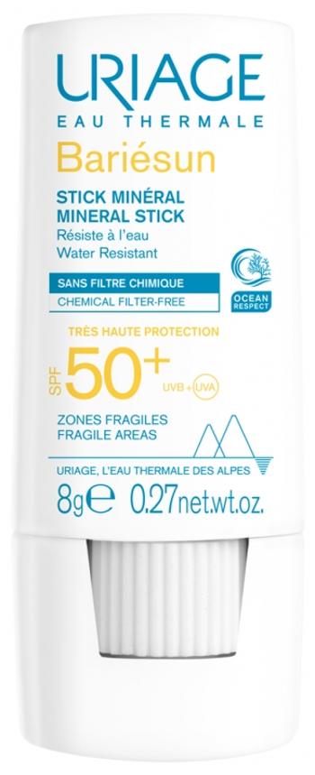 Uriage Minerálna ochranná tyčinka SPF 50+ Bariesun (Mineral Stick) 8 g