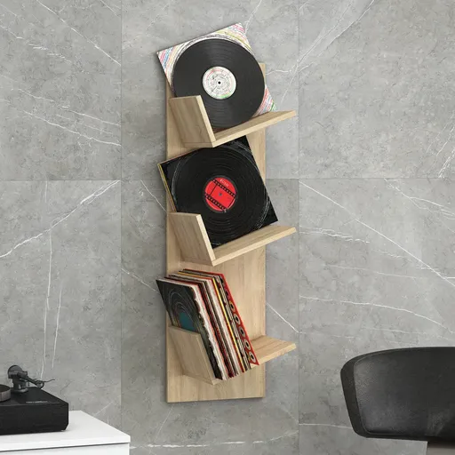 VCM Nástěnná police Sulda, sonoma dub