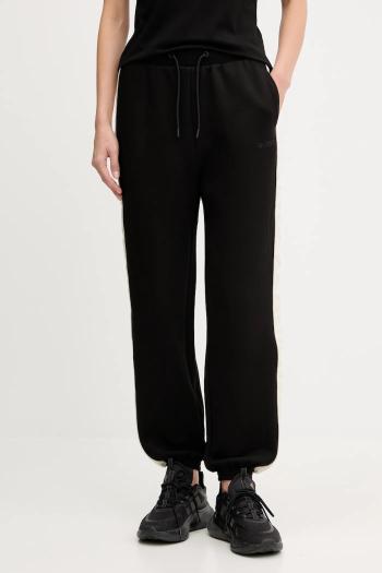 Detské tepláky Guess MARYELLA čierna farba, vzorované, V5YB02 KB3P2