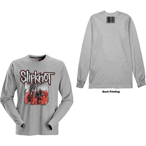 Slipknot tričko Self-Titled Šedá S