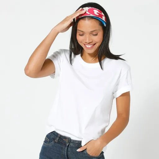 Voľné tričko s krátkymi rukávmi