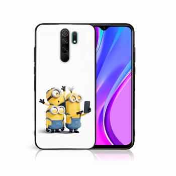 MY ART Silikónový obal Xiaomi Redmi 9 MINIONS SELFIE (022)