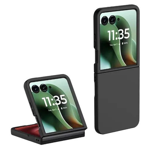 PLASTIC Ochranný plastový kryt pre Motorola Razr 60 Ultra čierny