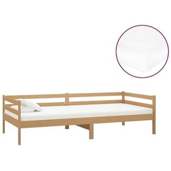 Shumee váľanda s matracom 90×200 cm medovohnedá masívne borové drevo, 3083567