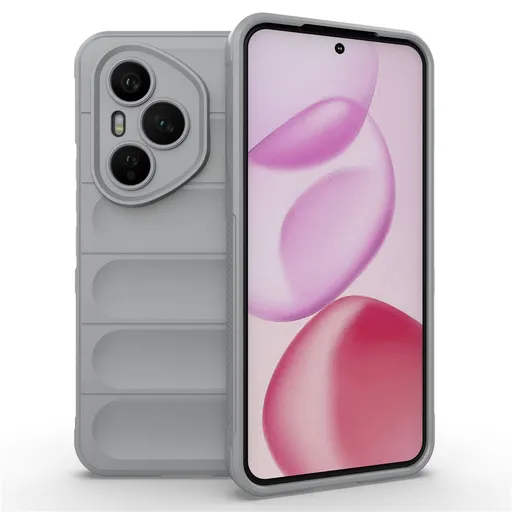 STEPS Ochranný kryt pre Honor 400 Pro 5G svetlošedý