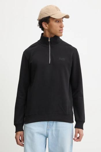 Mikina Superdry pánska, čierna farba, jednofarebná, M2013750A-02A