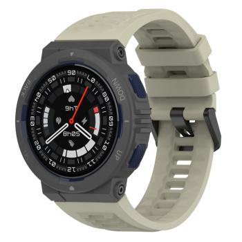 SILICONE Vymeniteľný remienok pre Amazfit Active Edge ROCK ASH