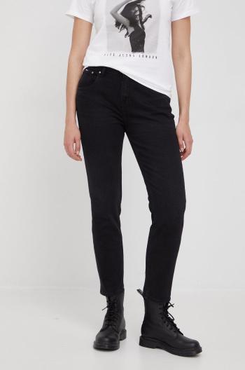 Rifle Pepe Jeans VIOLET dámske, vysoký pás, PL204176XF1.000