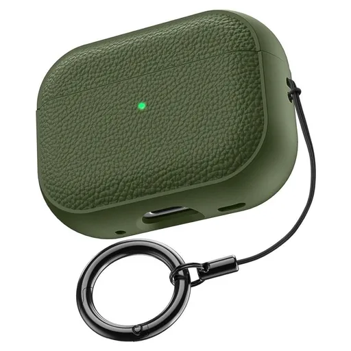LYCHEE TPU Puzdro na slúchadlá Apple AirPods Pro 3 ARMY GREEN