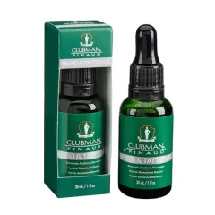 Clubman Pinaud Beard and Tattoo Oil, olej na fúzy a tetovanie 30 ml