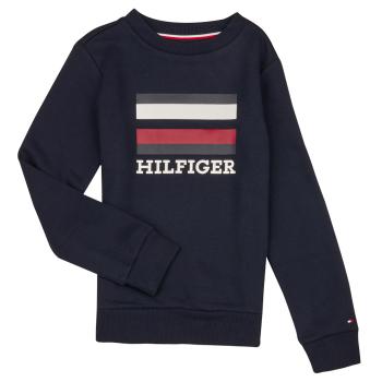 Tommy Hilfiger  TH LOGO SWEATSHIRT  Mikiny Námornícka modrá