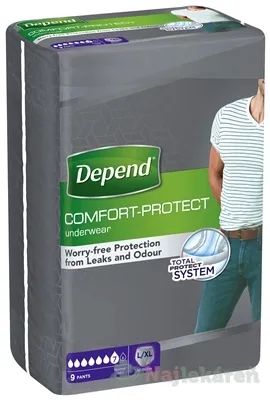 DEPEND PANTS NORMAL L/XL MUZI 9KS