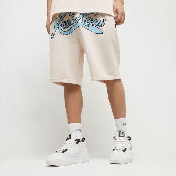 Bermudy Karl Kani Small Signature Diner Sweatshorts Vanilla Melange - M