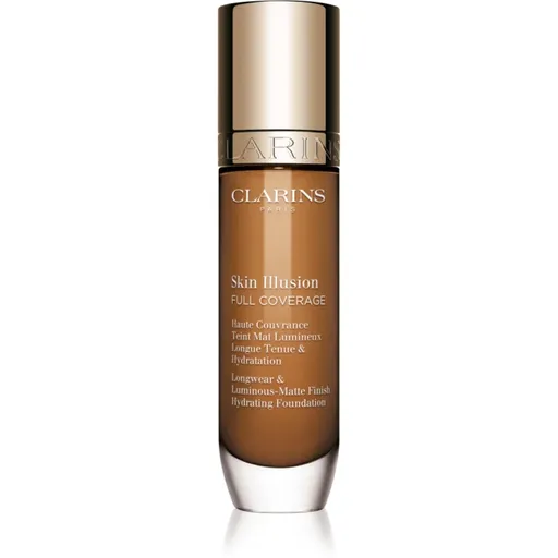 Clarins Skin Illusion Hydrating Foundation vysoko krycí make-up odtieň 117.5W 30 ml
