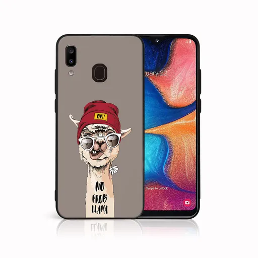 MY ART Ochranný obal pre Samsung Galaxy A20e PROBLLAMA (187)