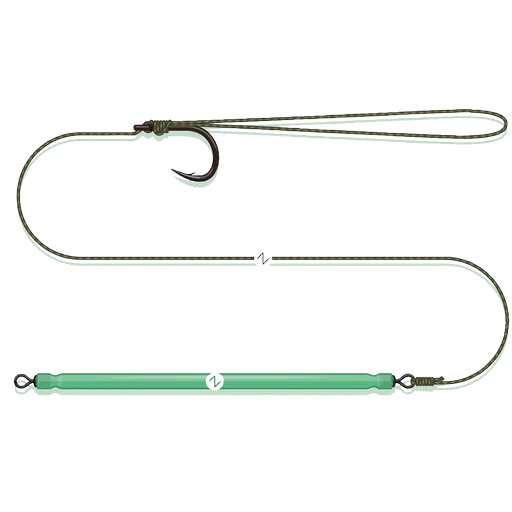 Madcat náväzec bungee pellet rig suspending - 0,80 mm - 60 cm 2/0