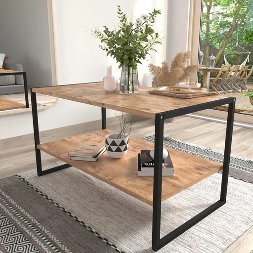 VCM Konferenční stolek Insasi L, dub medový