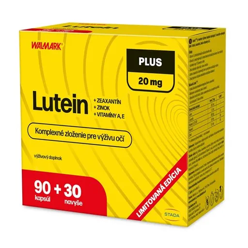 WALMARK Lutein plus 20 mg 90+30 kapsúl NAVYŠE