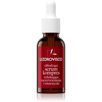 Uzdrovisco Cica Cooling Serum Compress pleťové sérum k redukcii začervenania s chladivým účinkom 30 ml