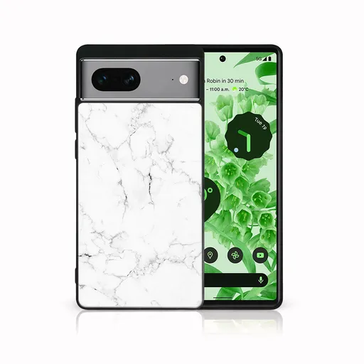 MY ART Ochranný kryt pre Google Pixel 7a WHITE MARBLE (144)