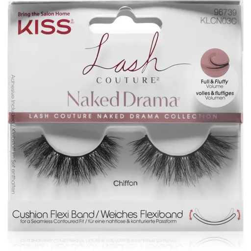 KISS Lash Couture Naked Drama umelé mihalnice Chiffon 96739 2 ks