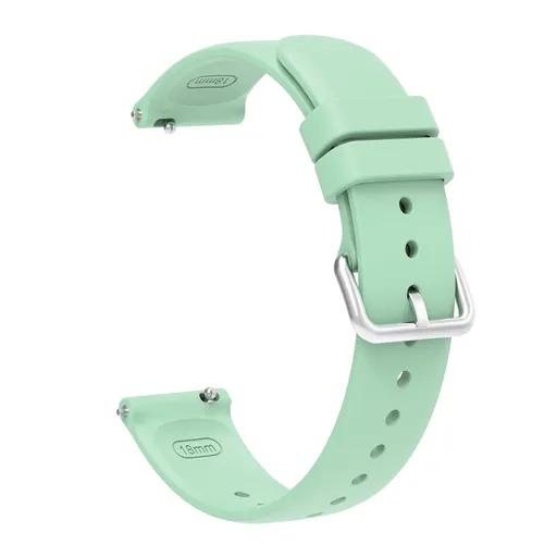 SILICONE Vymeniteľný remienok pre Xiaomi Watch S4 41mm svetlozelený