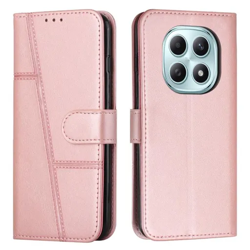 STITCHED Peňaženkový kryt pre Xiaomi Redmi Note 15 5G / POCO M8 5G ružový