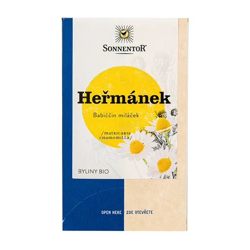 SONNENTOR Čaj harmanček BIO 18 sáčkov
