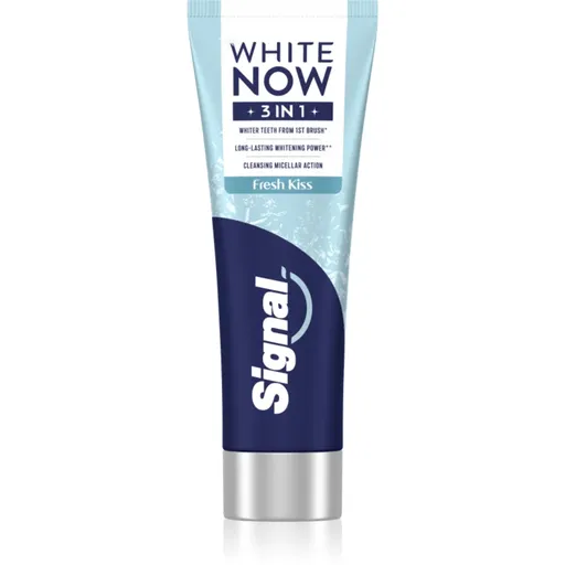 Signal White Now 3-in-1 Fresh Kiss zubná pasta 75 ml
