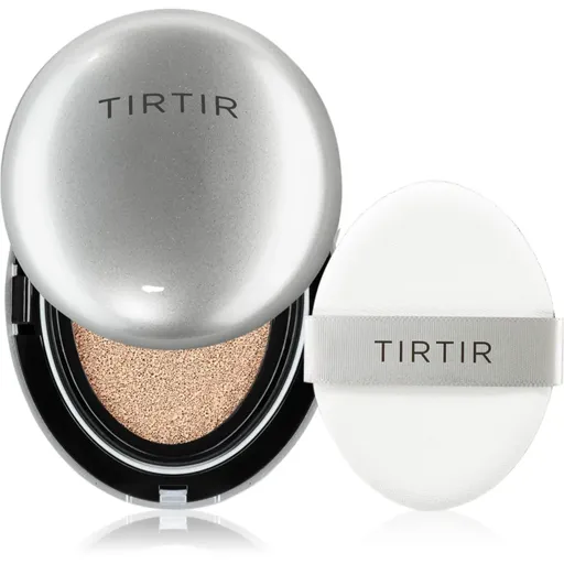 TIRTIR Mask Fit Aura Cushion hydratačný make-up v hubke pre rozjasnenie pleti odtieň 27N Camel 18 g