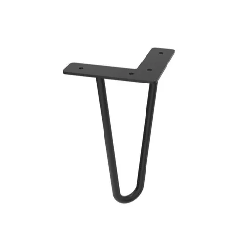 Príslušenstvo noha k nábytku Naturel Stilla 9x20 cm čierna mat 2ks STILLAH30