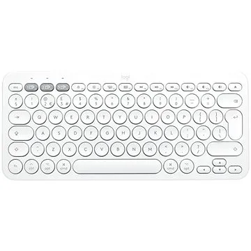 Logitech Bluetooth Multi-Device Keyboard K380 pre Mac, biela – UK (920-010405)