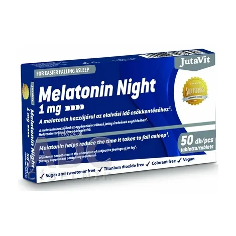JutaVit Melatonín Night 1 mg