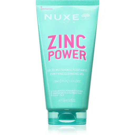 Nuxe Zinc Power Purifying Cleansing Gel čistiaci gél proti nedokonalostiam pleti 150 ml