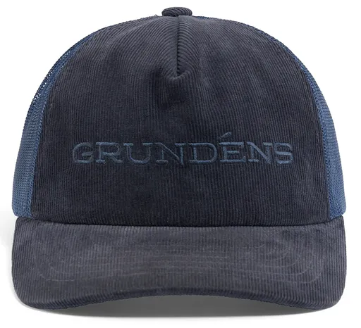 Grundéns šiltovka cord wordmark trucker navy