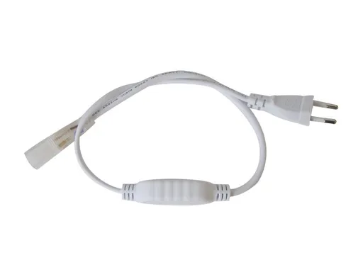 Flexo šnúra PVC pre LED pásik 5050, 230V, 0.5m