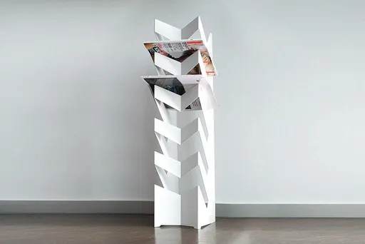 Radius design cologne Držiak na noviny a časopisy RADIUS DESIGN (NEWS-BODEN weiss 528B) biely