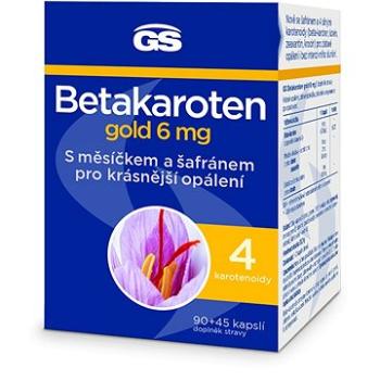 GS Betakarotén gold 6 mg, 90 + 45 kapsúl (8595693300572)