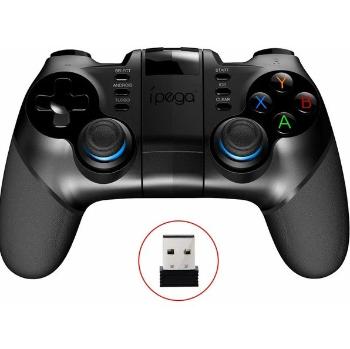 iPega 9156 Bluetooth kontroller / gamepad Android/iOS/PS3/PC/Android TV/N-Switch kompatiblis, fekete