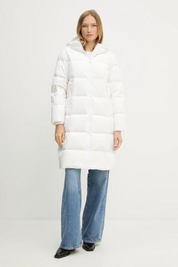 Páperová bunda Armani Exchange biela farba, prechodná, XW000251 AF12286