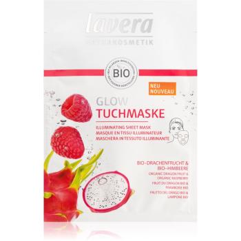 Lavera Sheet Mask plátenná maska s rozjasňujúcim účinkom 21 ml