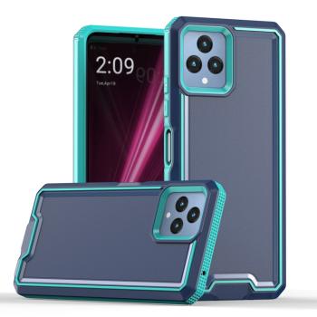 DOUBLE COLOR Ochranný kryt pre T Phone / T Phone 2023 modrý
