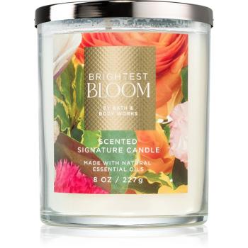 Bath & Body Works Brightest Bloom vonná sviečka 227 g