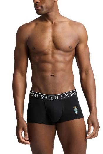 Bavlnené boxerky Polo Ralph Lauren čierna farba, 714966106