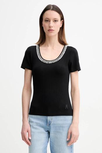 Tričko Marciano Guess LAURA dámske, čierna farba, 5RGP18 6299A